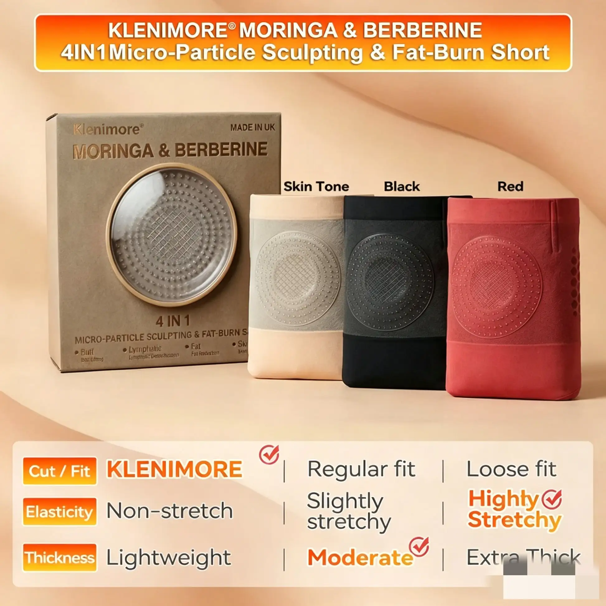Moringa & Berberine Sculpting Shorts - Image 18