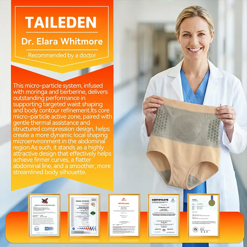 𝐌𝐨𝐫𝐢𝐧𝐠𝐚 & 𝐁𝐞𝐫𝐛𝐞𝐫𝐢𝐧𝐞 4‑In‑1 Micro‑Particle Sculpting & Fat‑Burn Shorts - Image 12