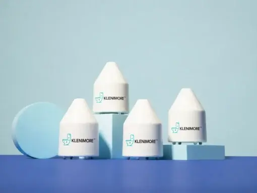 Pro A chemical-free water treatment that keeps your toilet bowl clean.