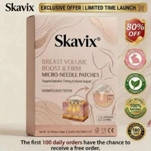 Skavix Targeted Breast Enhancement Advanced Nano-Microneedle Patches