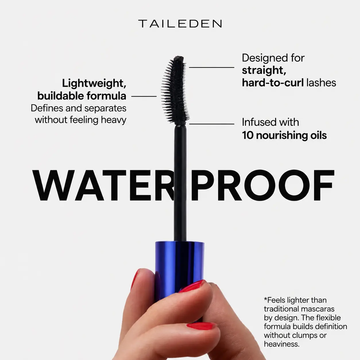 TAILEDEN Waterproof Lengthening Mascara - Image 3