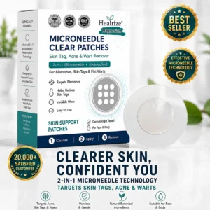 2-in-1 Microneedle & Hydrocolloid Patch