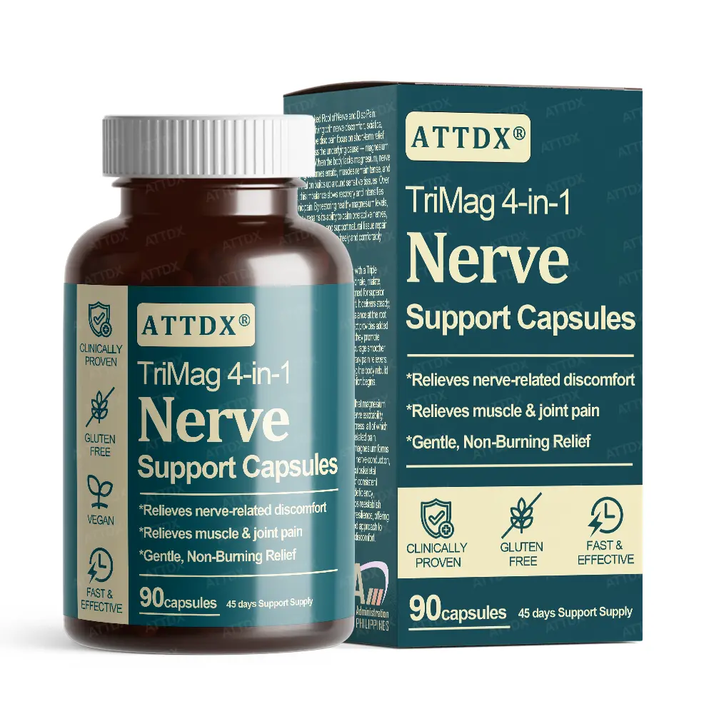 TriMag 4-in-1 Nerve Support Capsules - Image 9