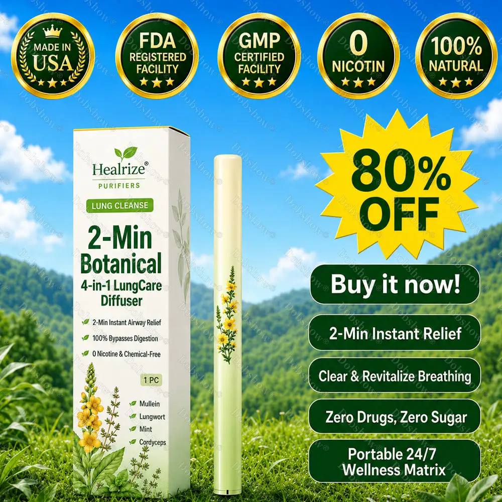 2-Min Botanical 4-in-1 LungCare Diffuser