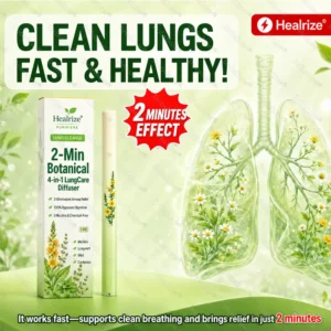 Alternative view of 2-Min Botanical 4-in-1 LungCare Diffuser