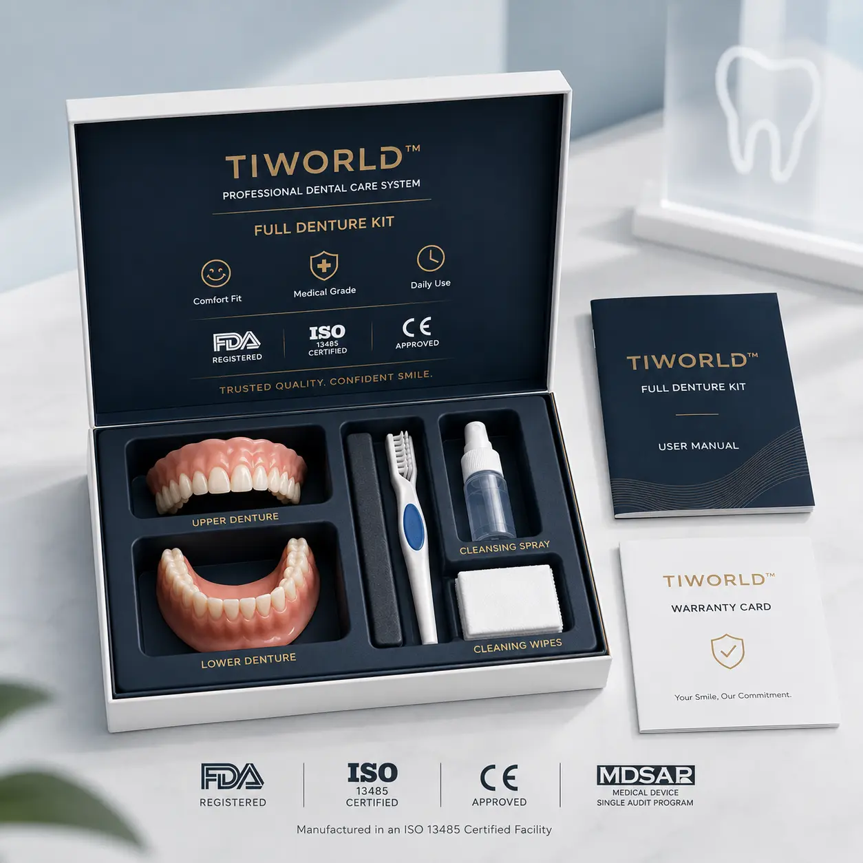 Custom-Fit Dentures