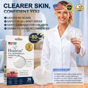 2-in-1 Microneedle & Hydrocolloid Patch