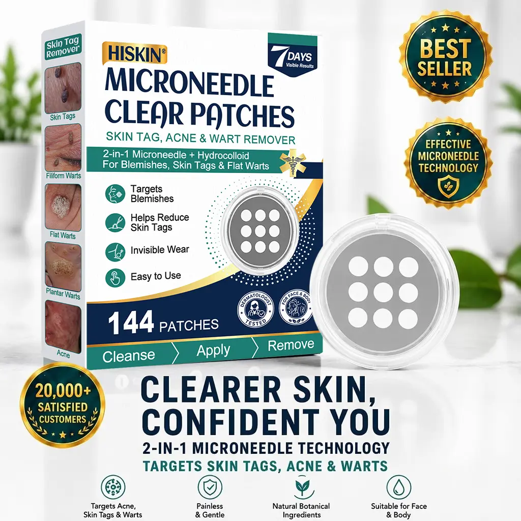 2-in-1 Microneedle & Hydrocolloid Patch