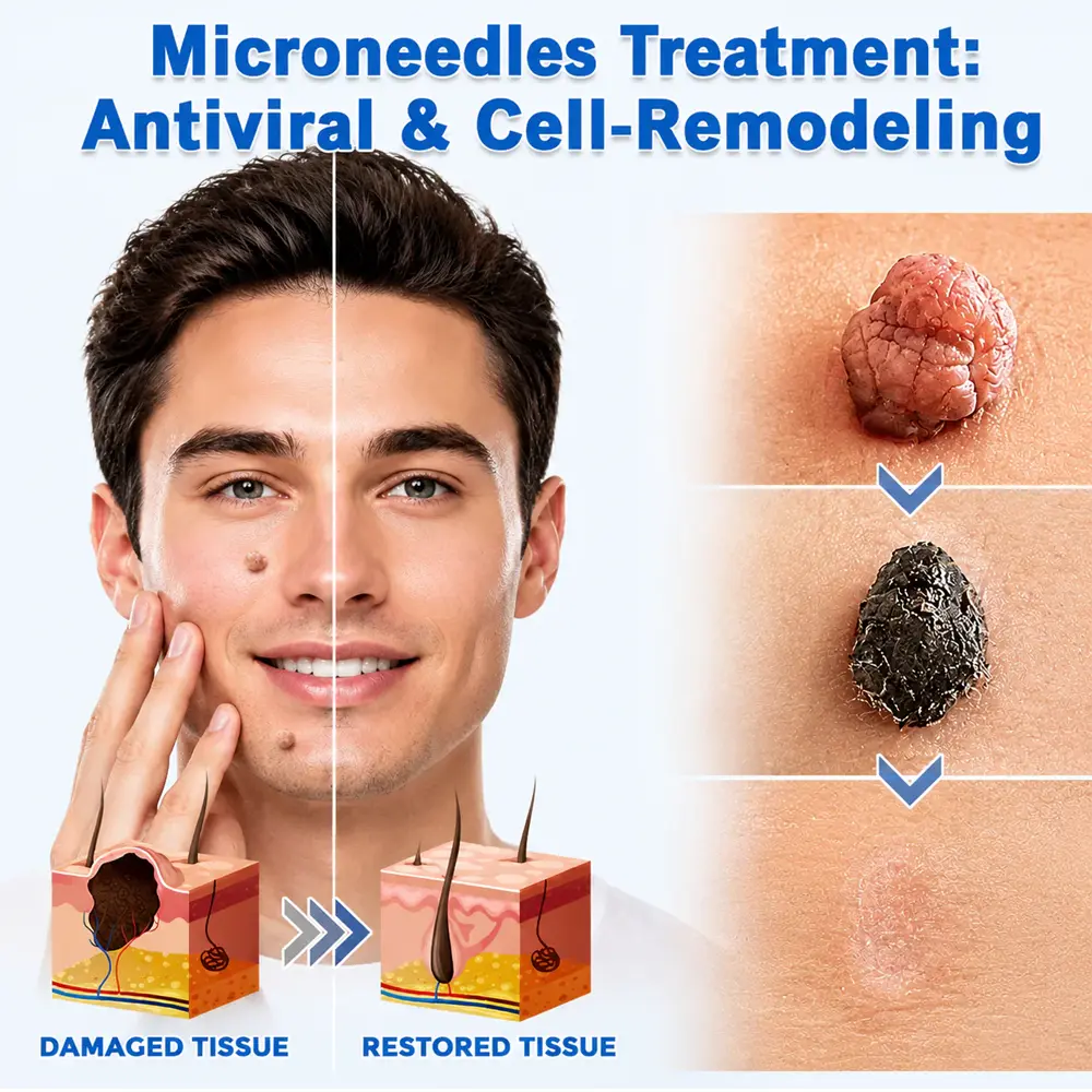 2-in-1 Microneedle & Hydrocolloid Patch - Image 2