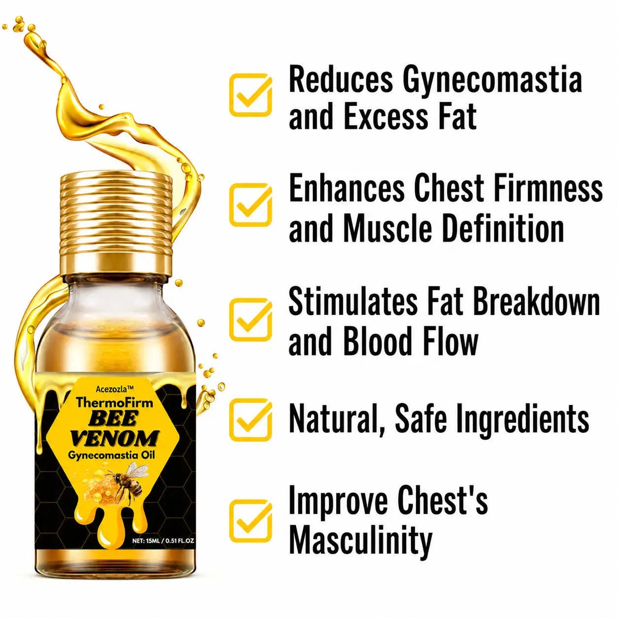 ThermoFirm Bee Venom Gynecomastia Oil - Image 2
