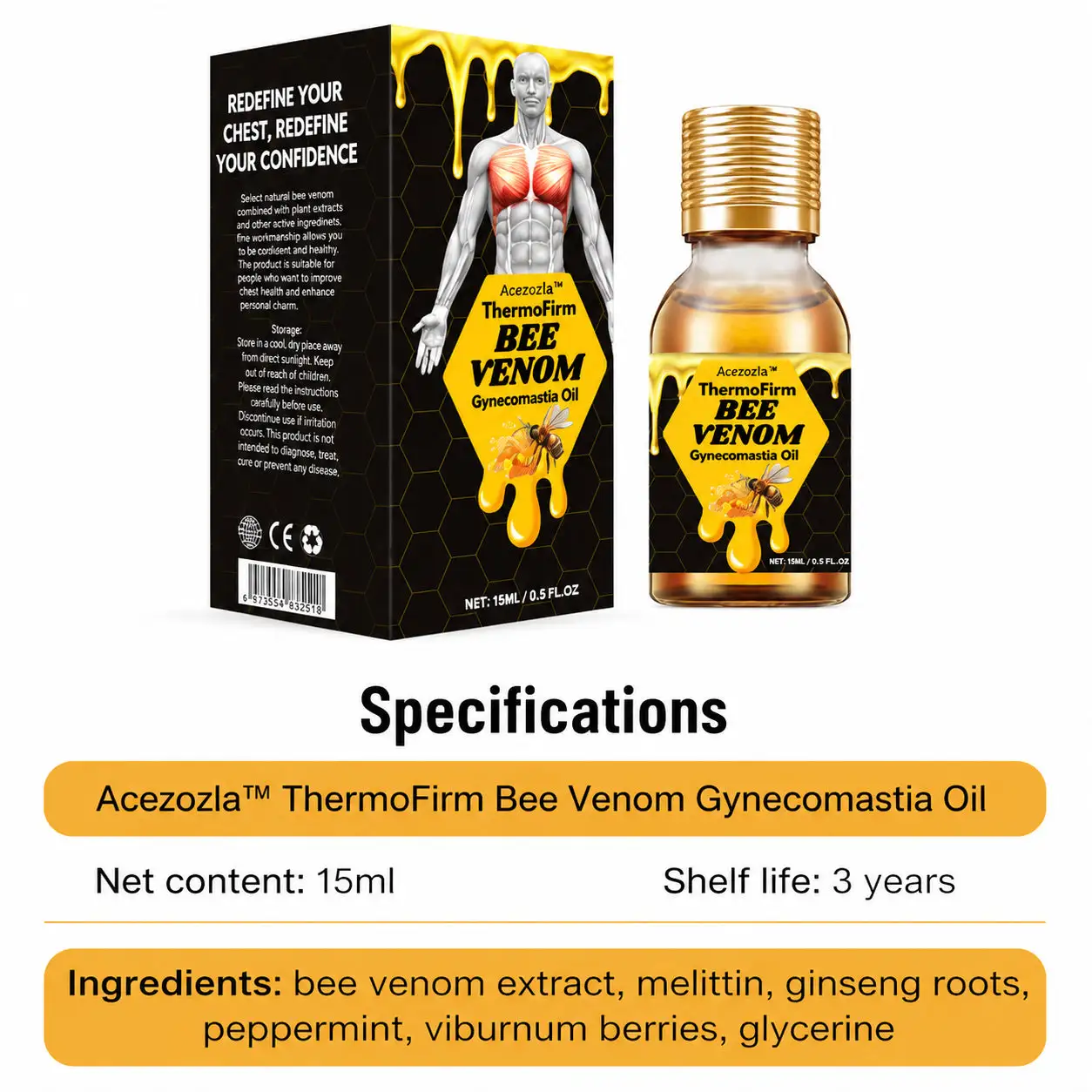 ThermoFirm Bee Venom Gynecomastia Oil - Image 6
