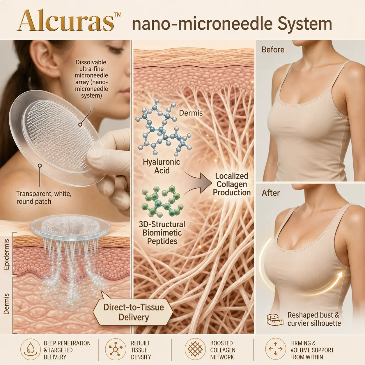 Nano-Microneedle Bust Lift Patches - Image 5