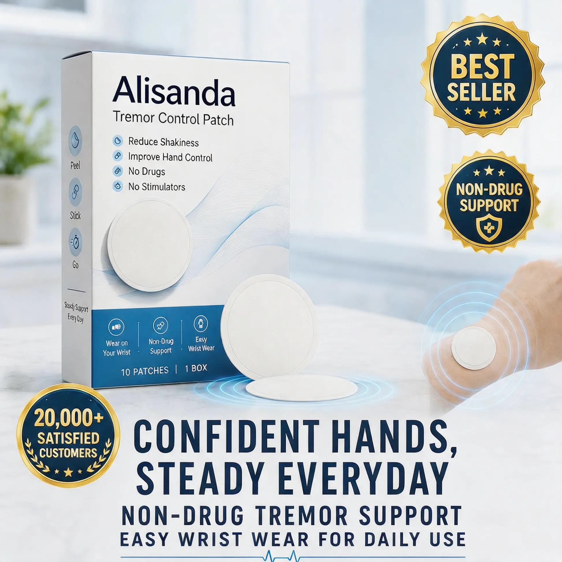 Tremor Control Patch