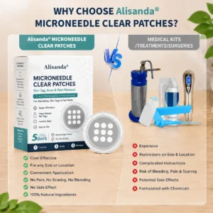 Alternative view of 2-in-1 Microneedle & Hydrocolloid Patch