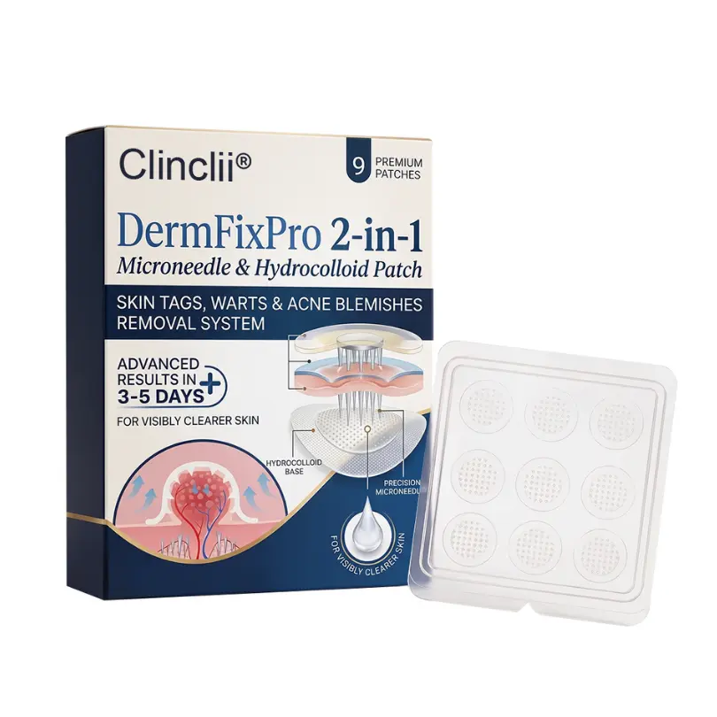 DermFixPro 2-in-1 Microneedle & Hydrocolloid Patch
