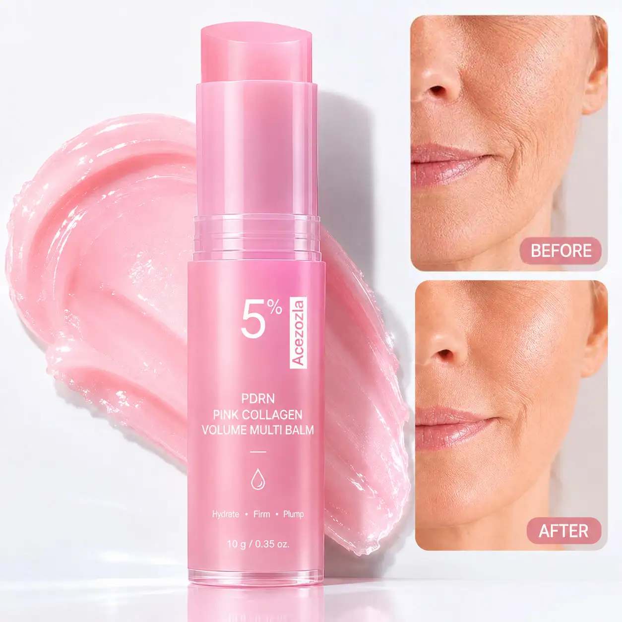 Acezozla Korean Pink CollagenVolume Multi Balm