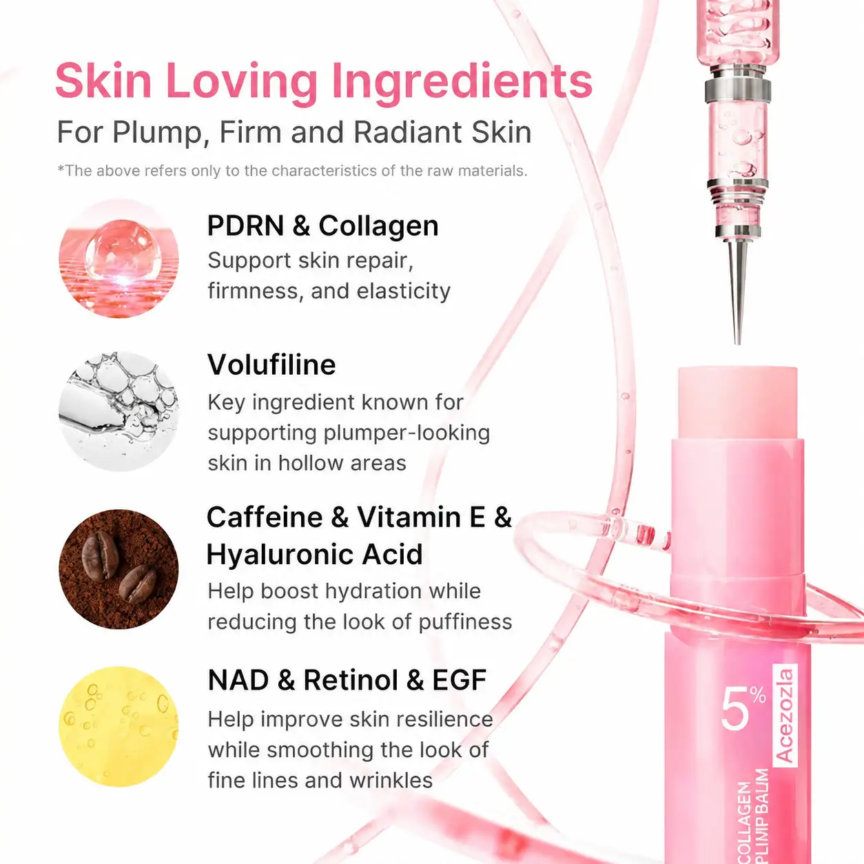 Acezozla Korean Pink CollagenVolume Multi Balm - Image 3