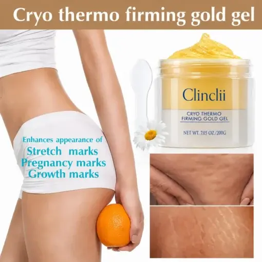 15-Day Fast-Acting Anti Cellulite Sculpting & Tightening Burn Gold Massage Cream - Image 2