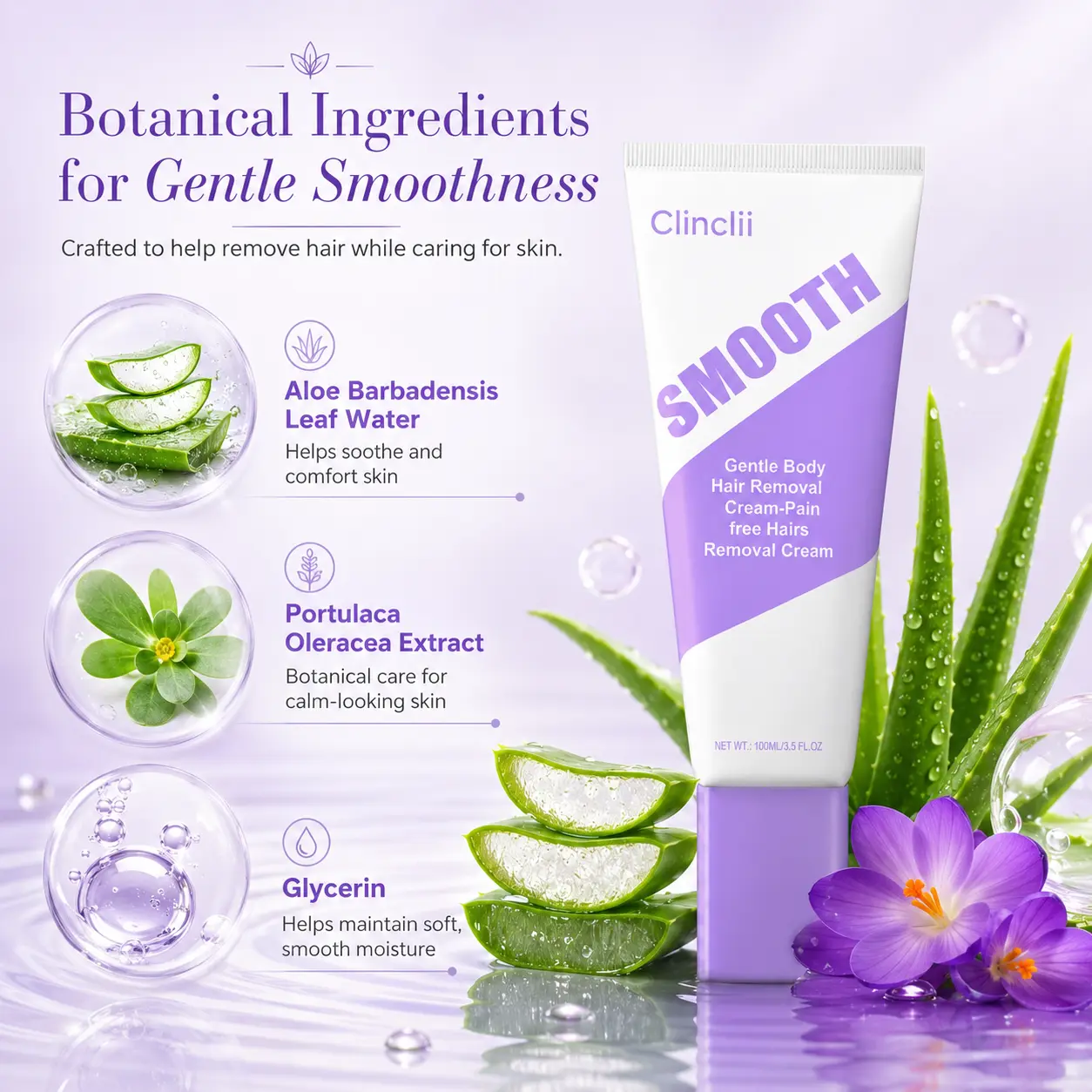 Smooth Hair Removal Cream Silky Skin - Image 3