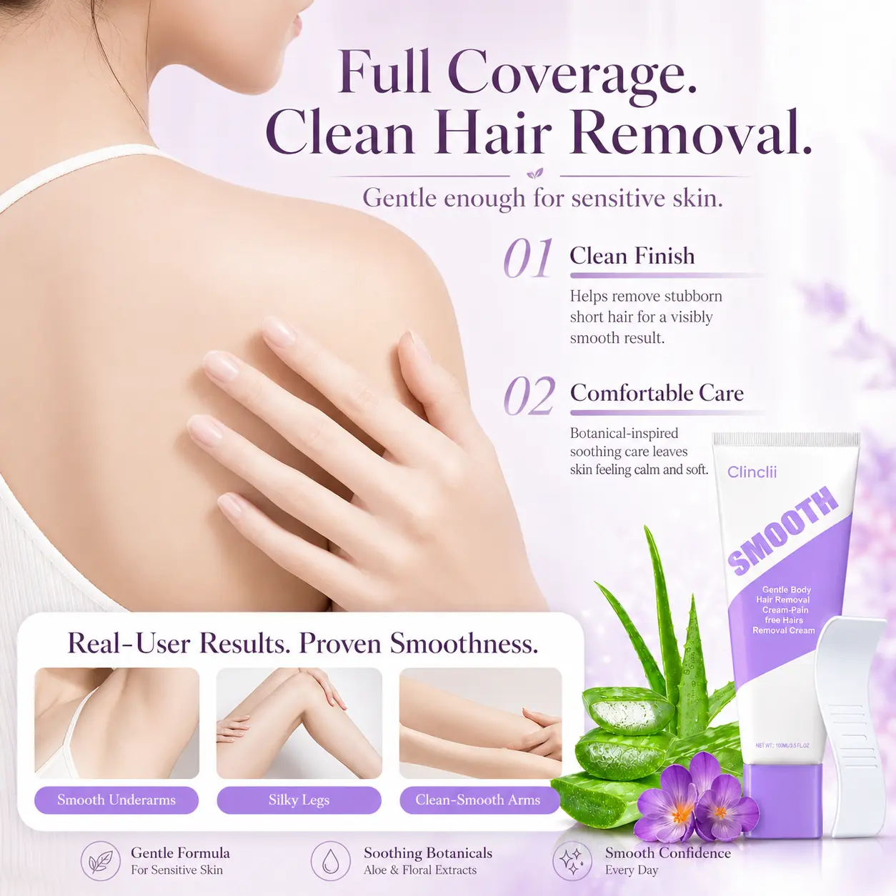 Smooth Hair Removal Cream Silky Skin - Image 5