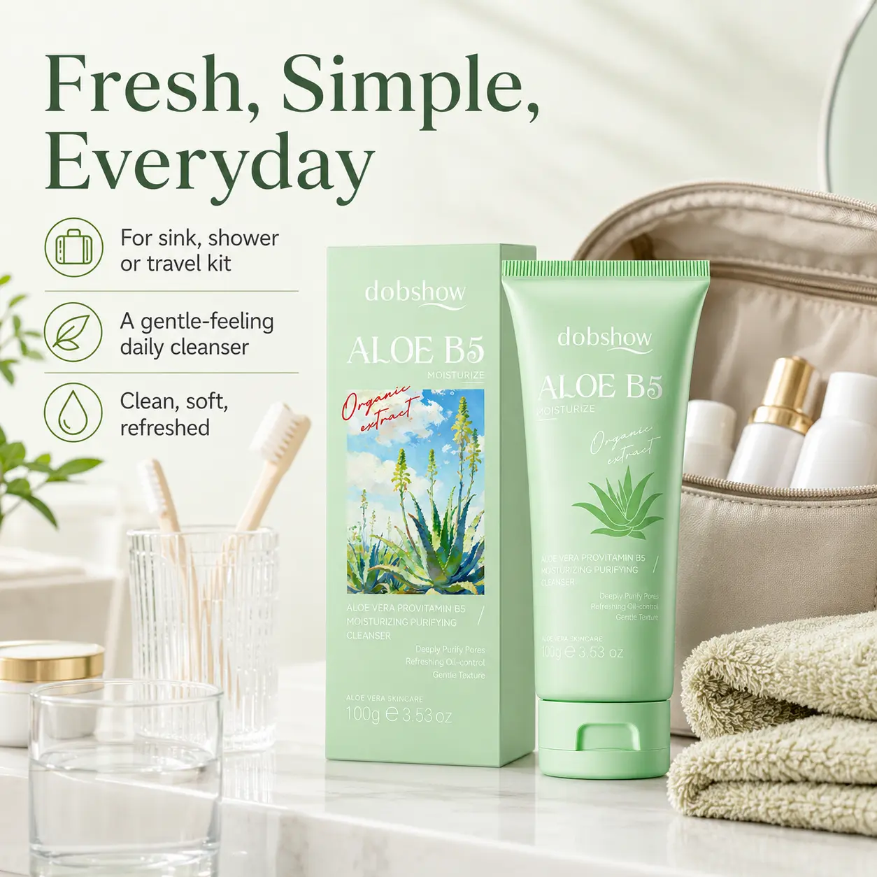 Aloe B5 Moisturizing Cleanser Shopify Landing Page Copy - Image 5