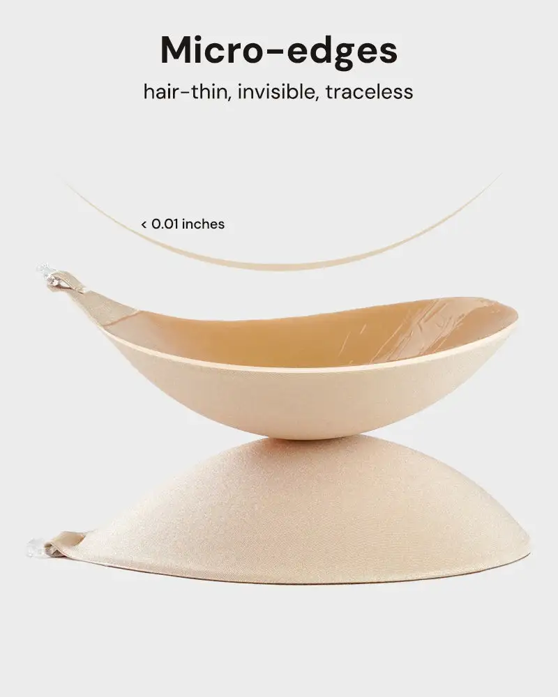 Front Closure Adhesive Invisible Push-Up Bra - Image 15