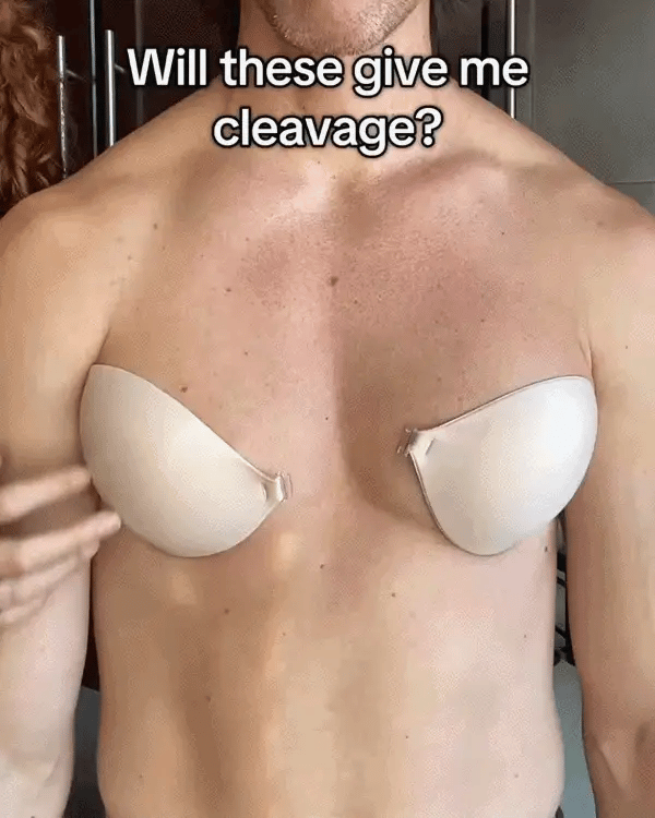 Front Closure Adhesive Invisible Push-Up Bra - Image 3