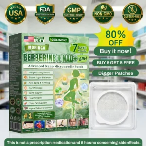 10-in-1 Weight Management Patch With Moringa - Berberine & NAD+