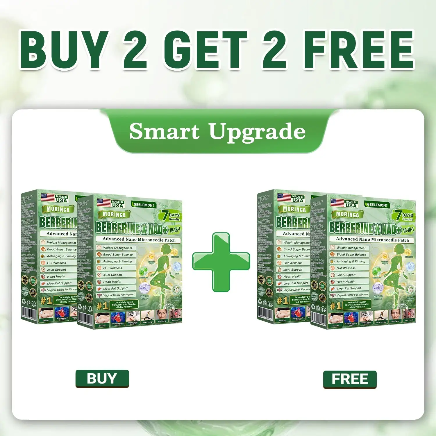 10-in-1 Weight Management Patch With Moringa - Berberine & NAD+ - Image 13