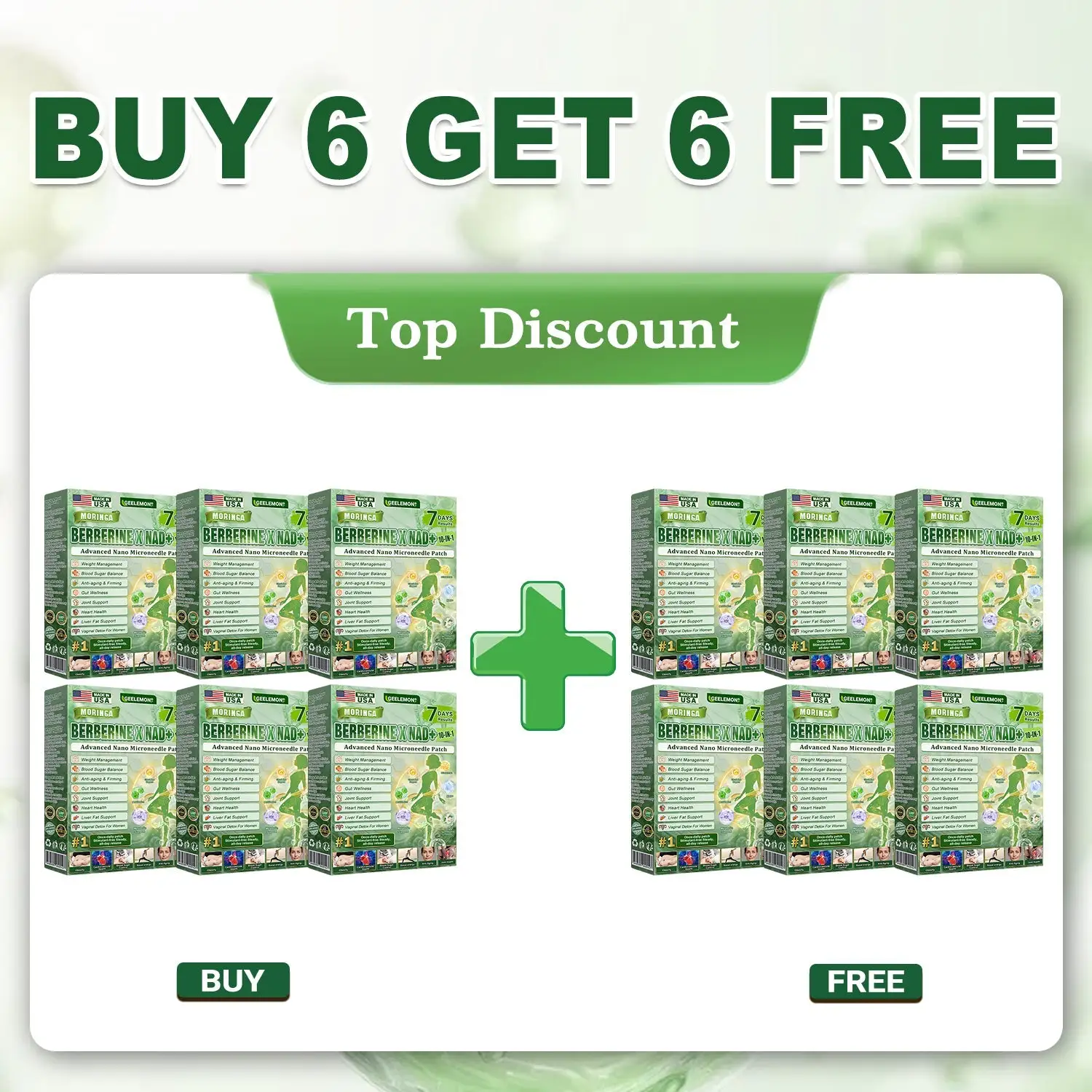 10-in-1 Weight Management Patch With Moringa - Berberine & NAD+ - Image 18
