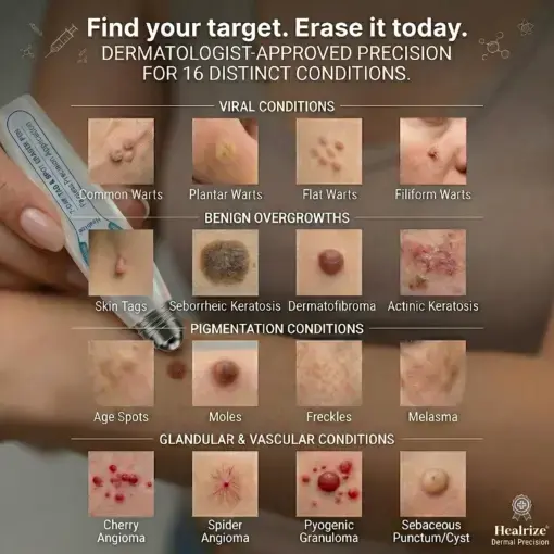 7-Day Skin Tag & Spot Eraser Painless & Scar-Free Advanced Imperfection Removal Rollerball Pen - Image 4