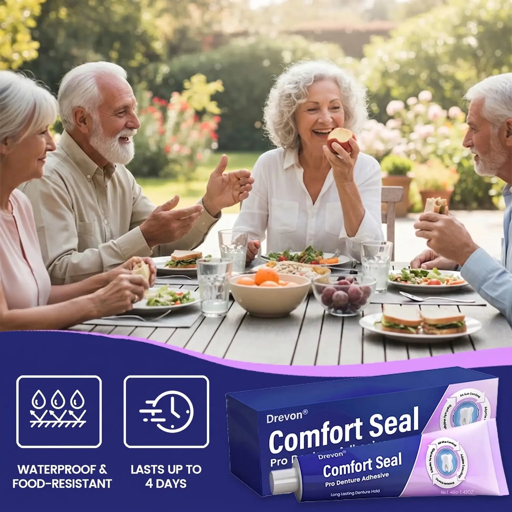 DeComfort Seal Pro Denture Adhesive - Image 3