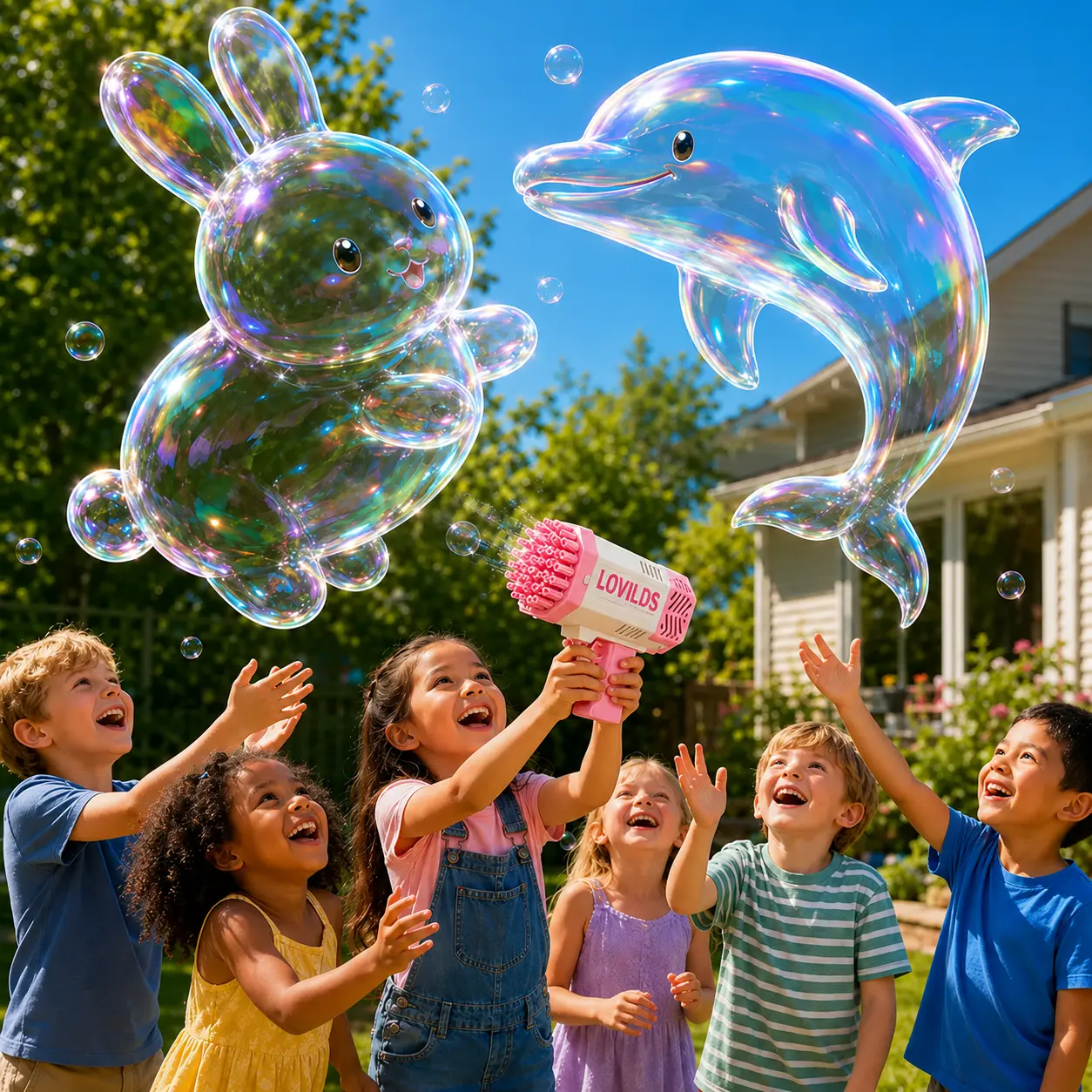 LOVILDS 3D Bubble Concentrate Animal & Ocean Fantasy Theme - Image 4