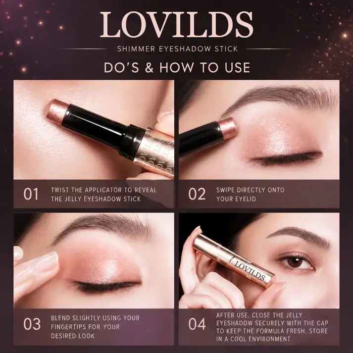 LOVILDS-JellyGlow Eyeshadow Stick - Image 8