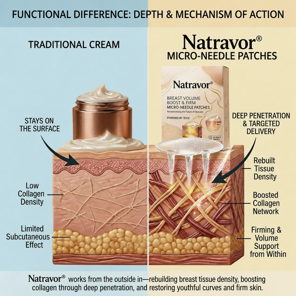 Natravor Targeted Breast Enhancement Advanced Nano-Microneedle Patches - Image 2