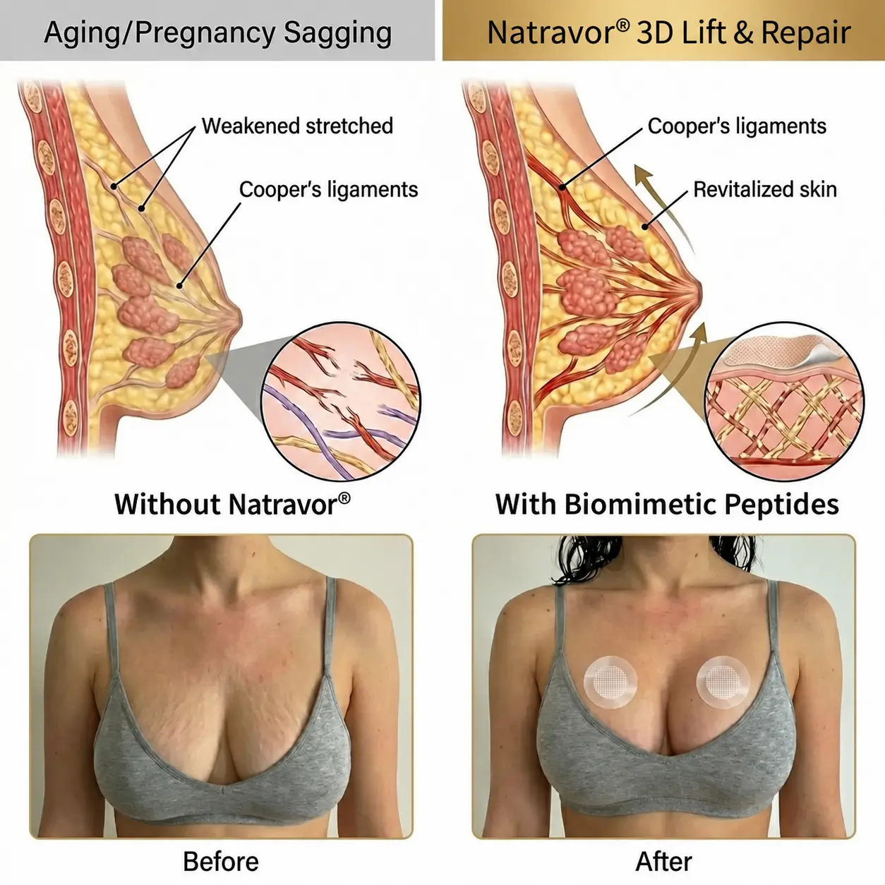Natravor Targeted Breast Enhancement Advanced Nano-Microneedle Patches - Image 4