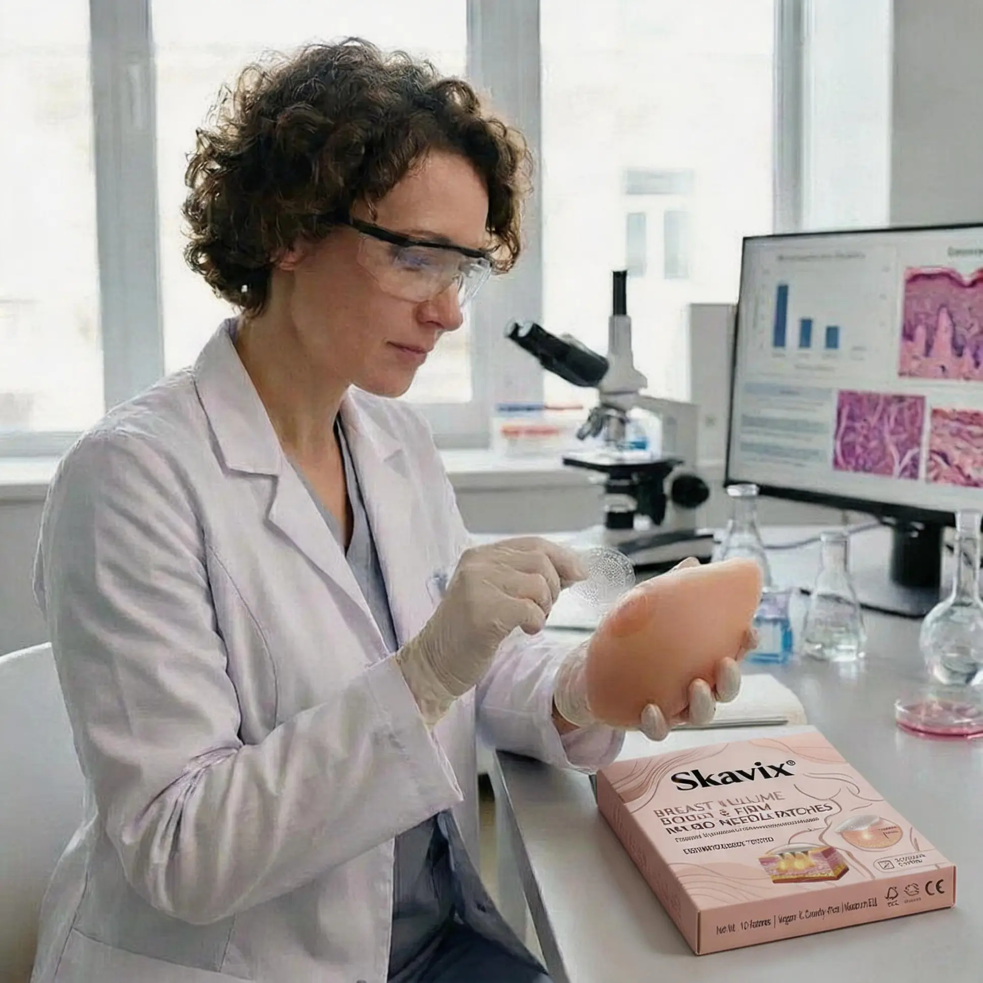 Skavix Targeted Breast aAdvanced Nano-Microneedle Patches - Image 6