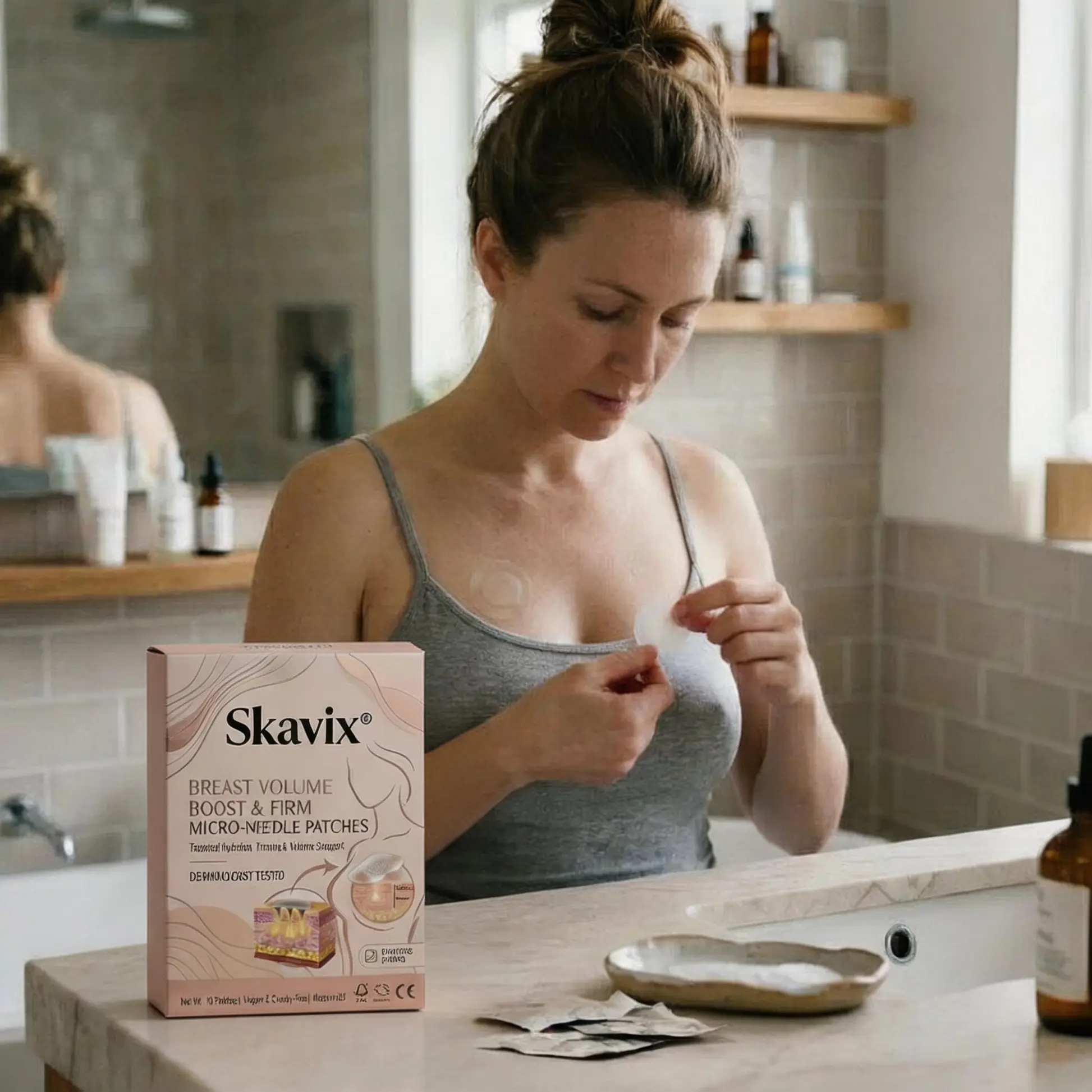 Skavix Targeted Breast aAdvanced Nano-Microneedle Patches - Image 7