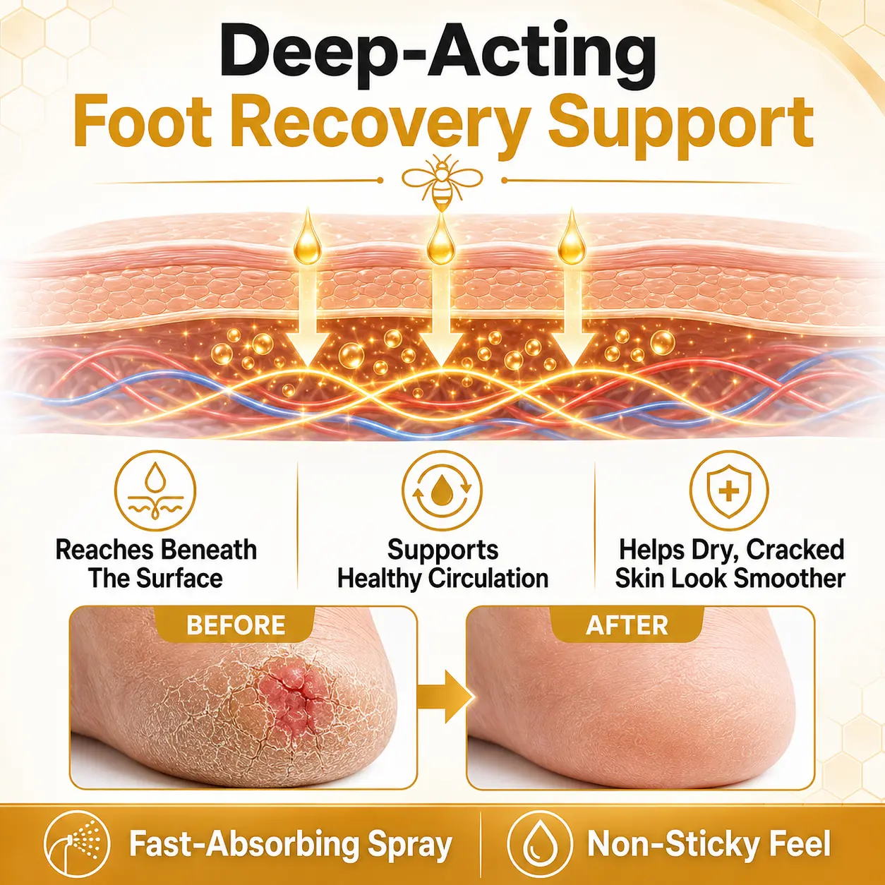 Bee Venom Intensive Diabetic Foot Treatment Spray - Image 3