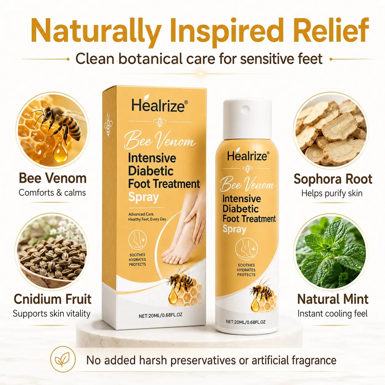 Bee Venom Intensive Diabetic Foot Treatment Spray - Image 6
