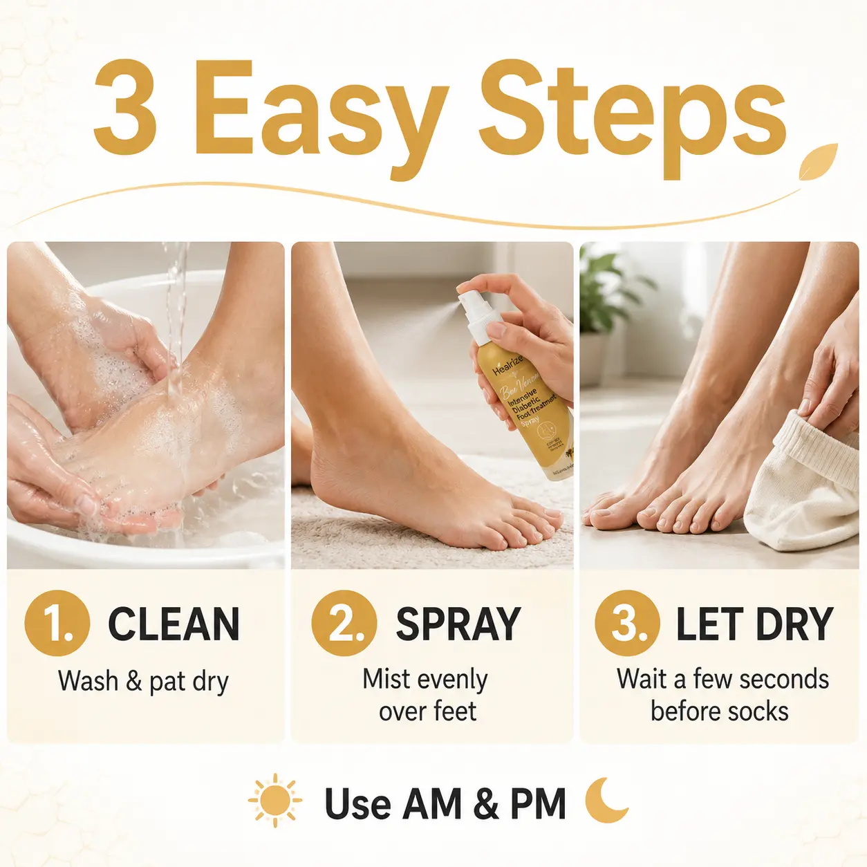 Bee Venom Intensive Diabetic Foot Treatment Spray - Image 8