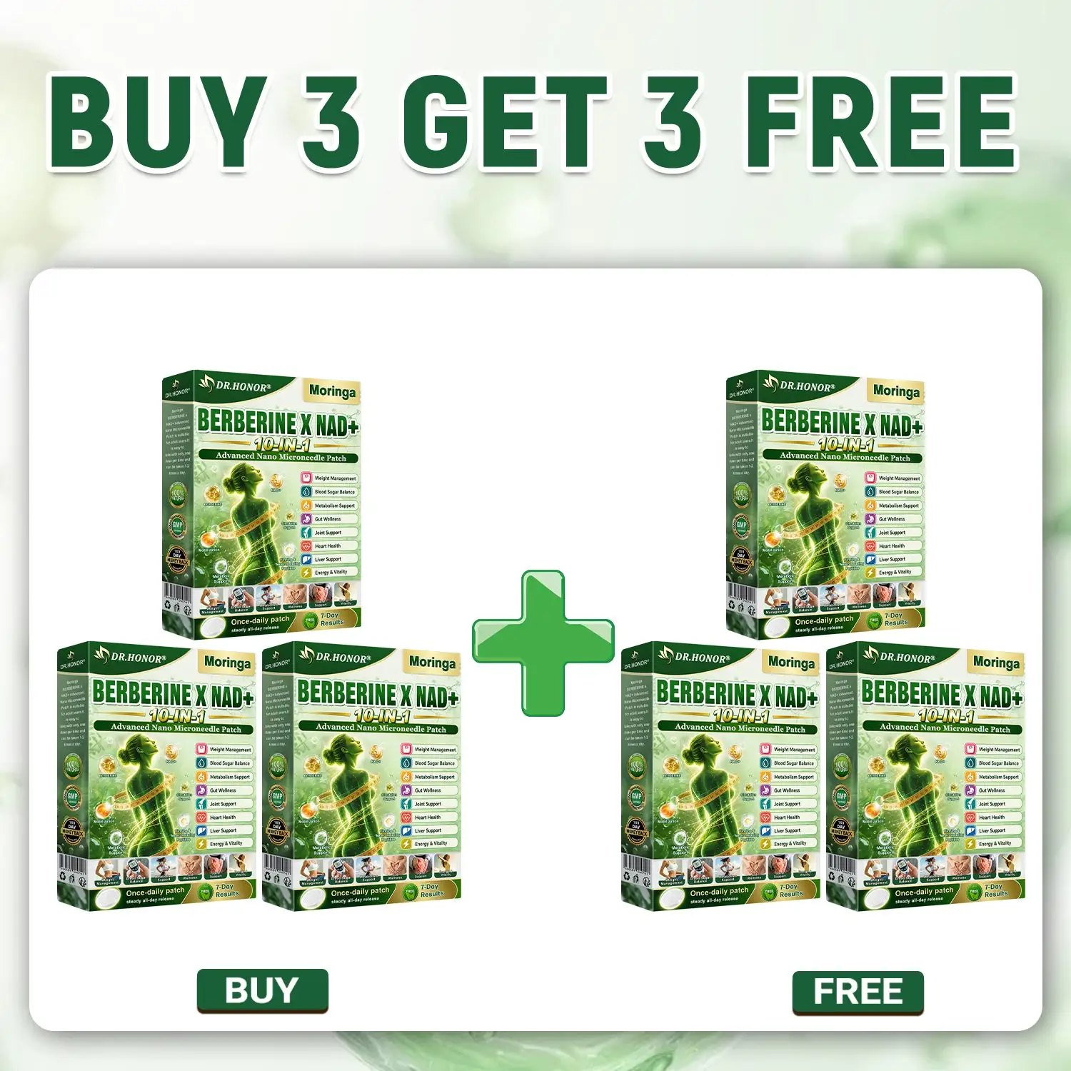 Lymphatic Drainage Slimming NanoMicroneedle Patch - Image 21