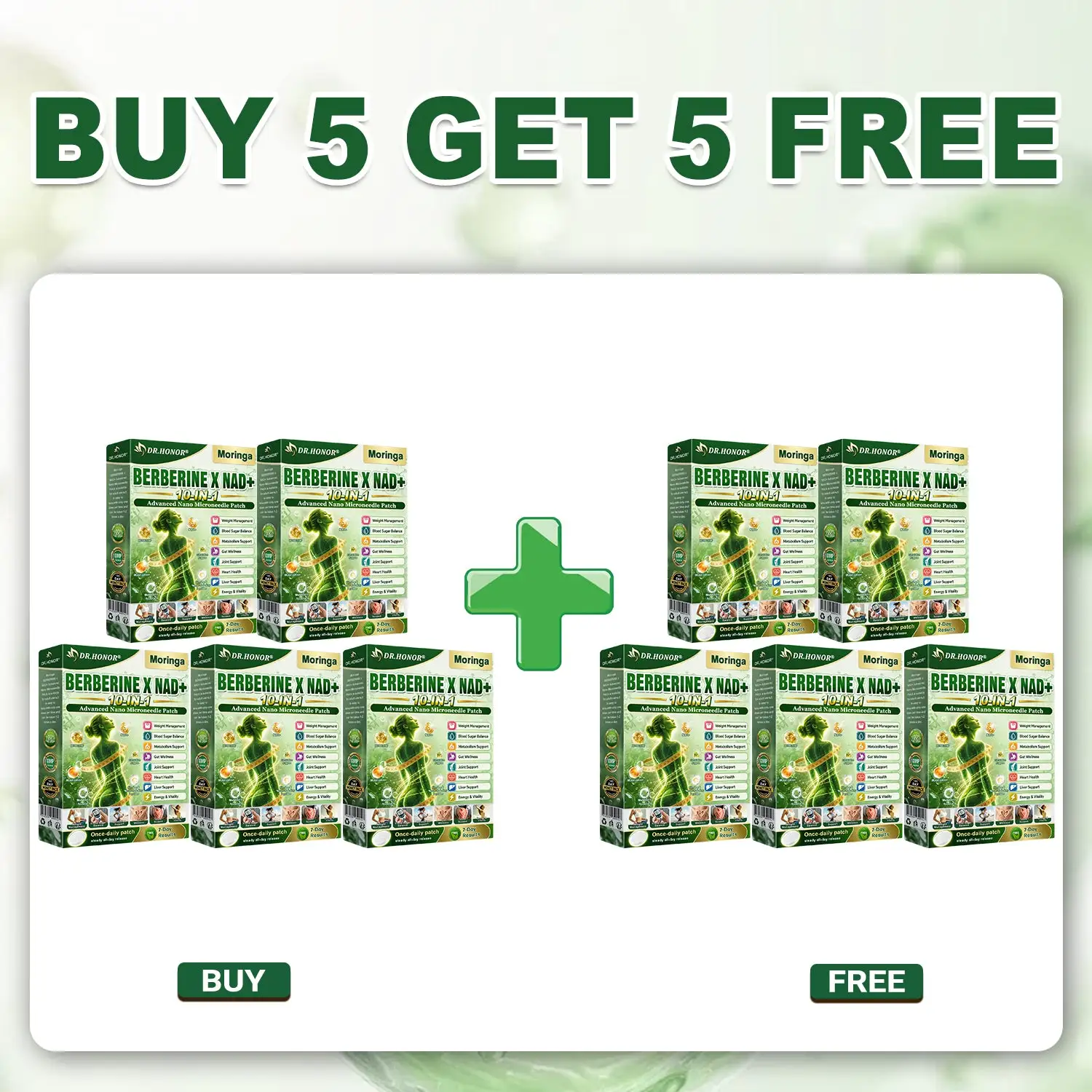 Lymphatic Drainage Slimming NanoMicroneedle Patch - Image 22