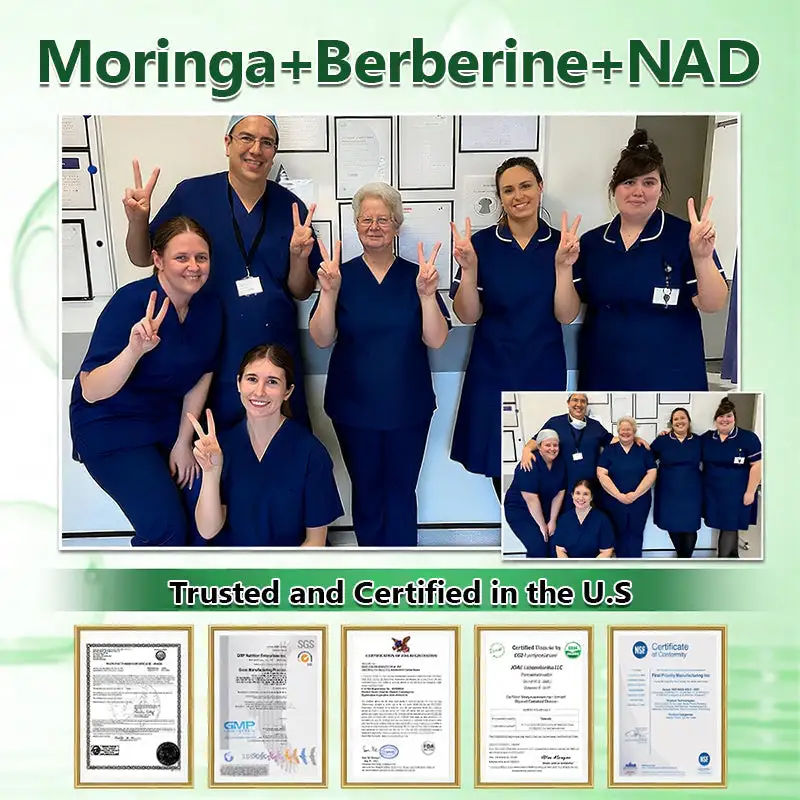Moringa· Berberine ×NAD+ 10-in-1 Advanced Nano Microneedle Patch - Image 9