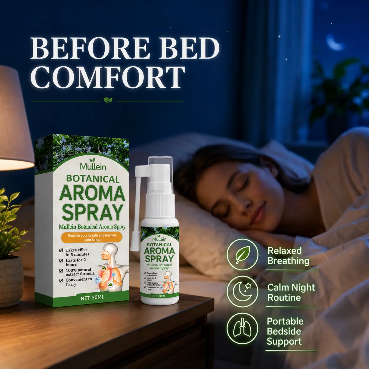 Mullein Botanical Aroma Spray - Image 6