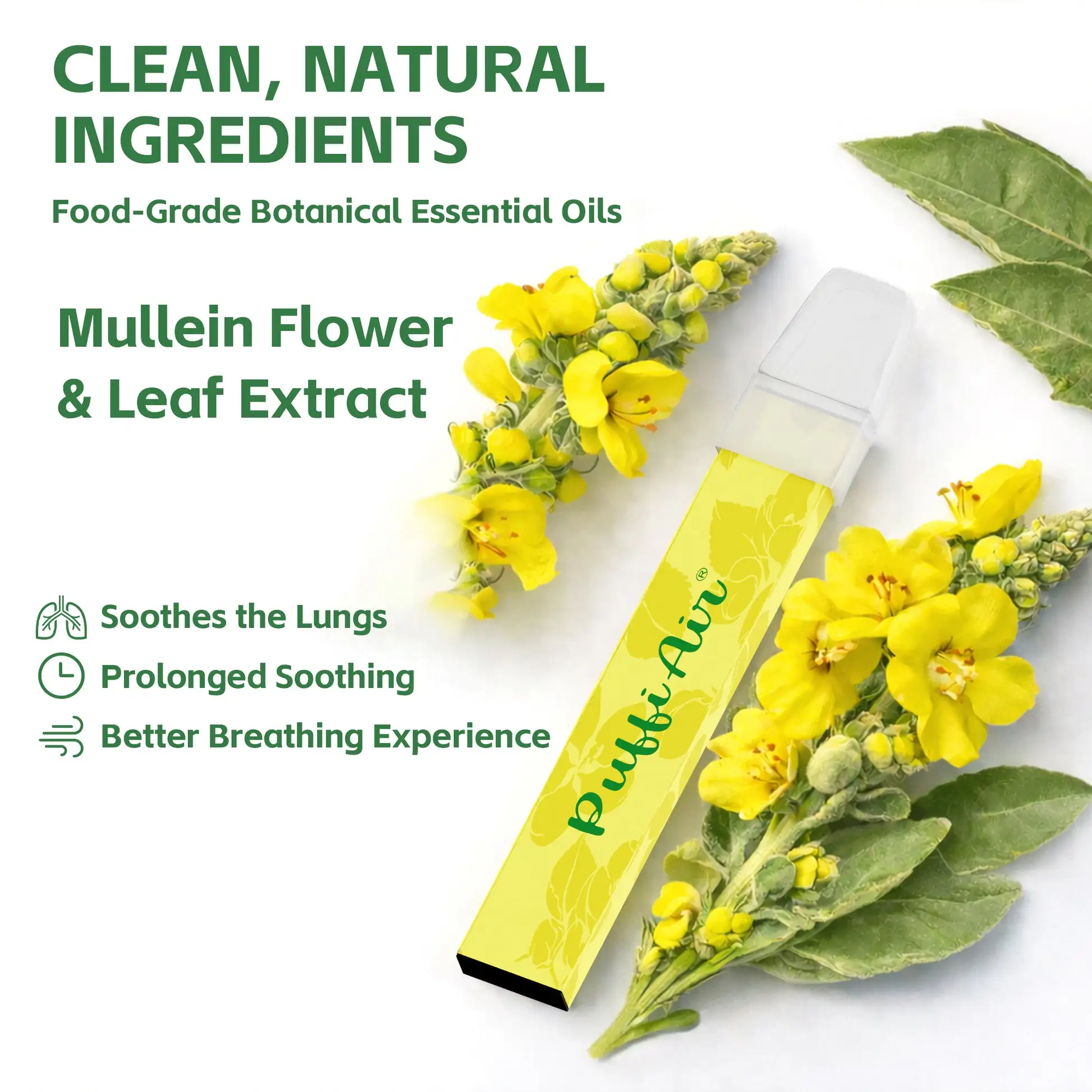 Mullein Smokeless Aroma Inhaler - 2 Pcs - Image 10
