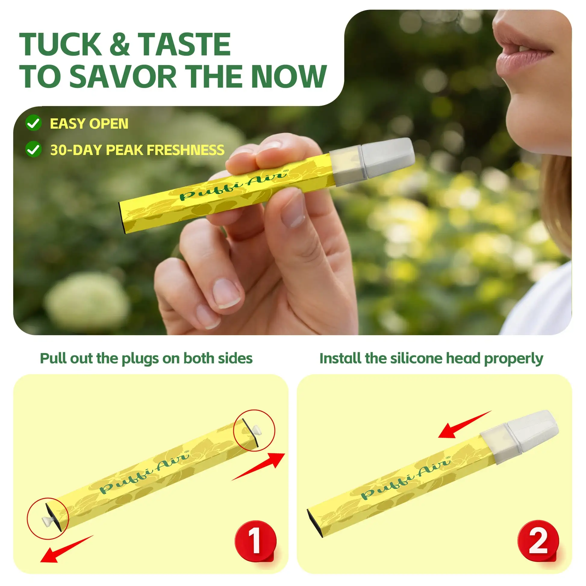 Mullein Smokeless Aroma Inhaler - 2 Pcs - Image 5