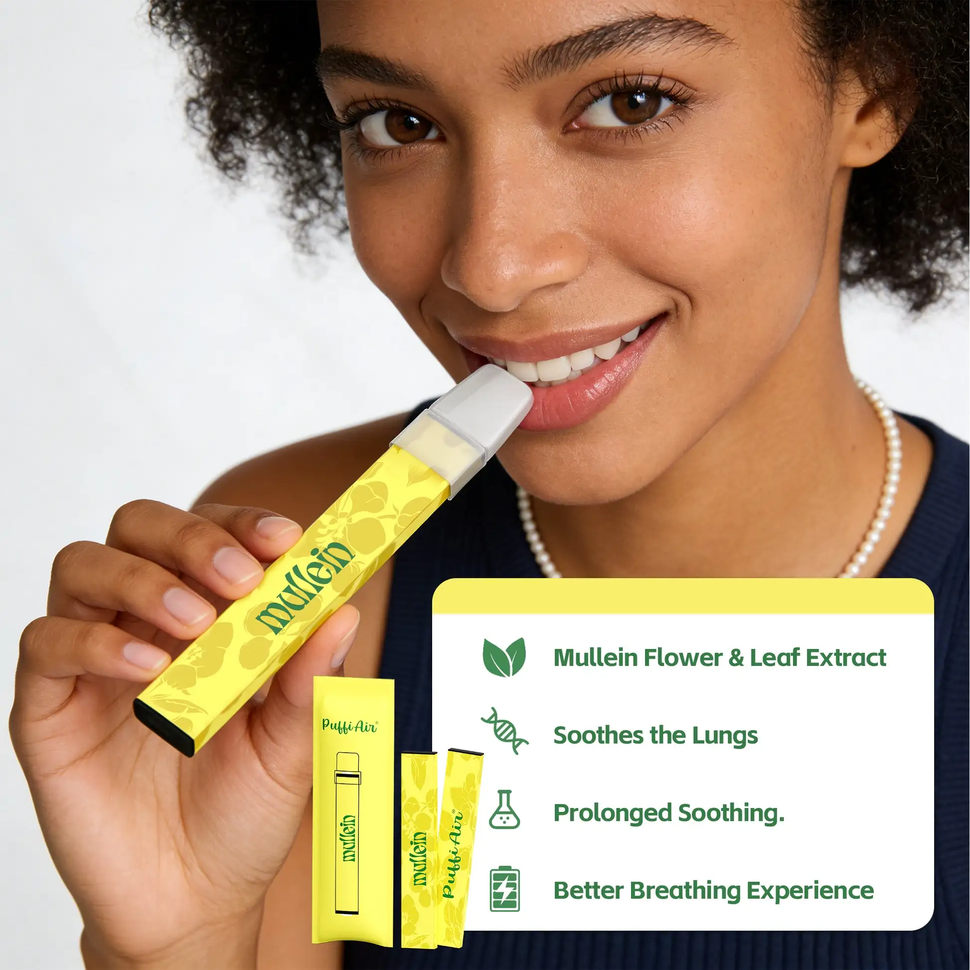Mullein Smokeless Aroma Inhaler - 2 Pcs - Image 7