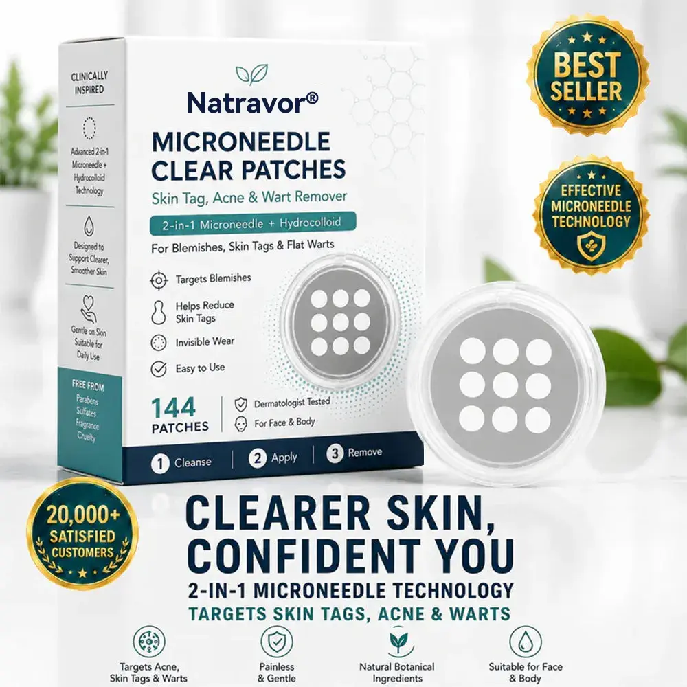 2-in-1 Microneedle & Hydrocolloid Patch