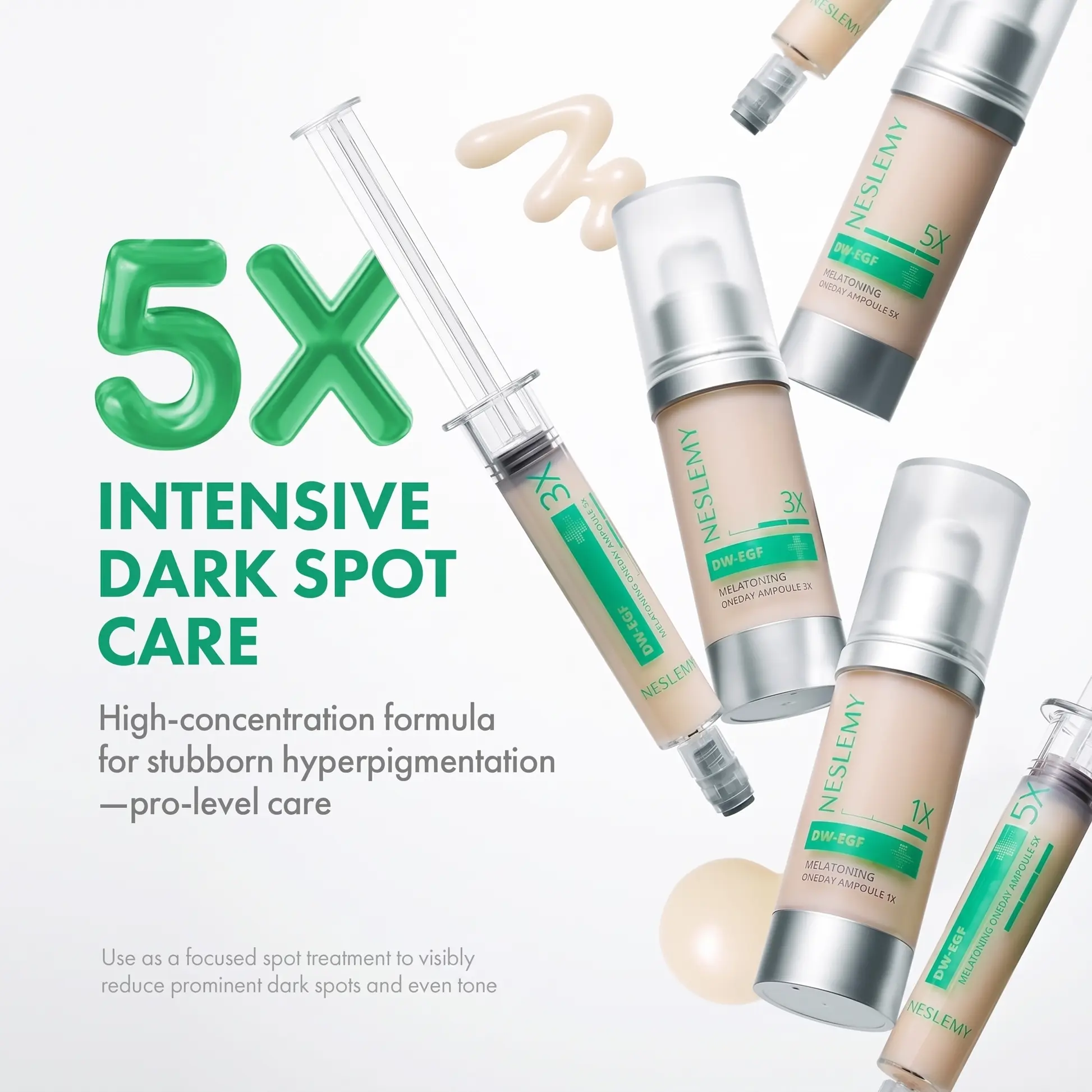 NESLEMY 5X DW-EGF Dark Spot Correcting Ampoule - Image 5